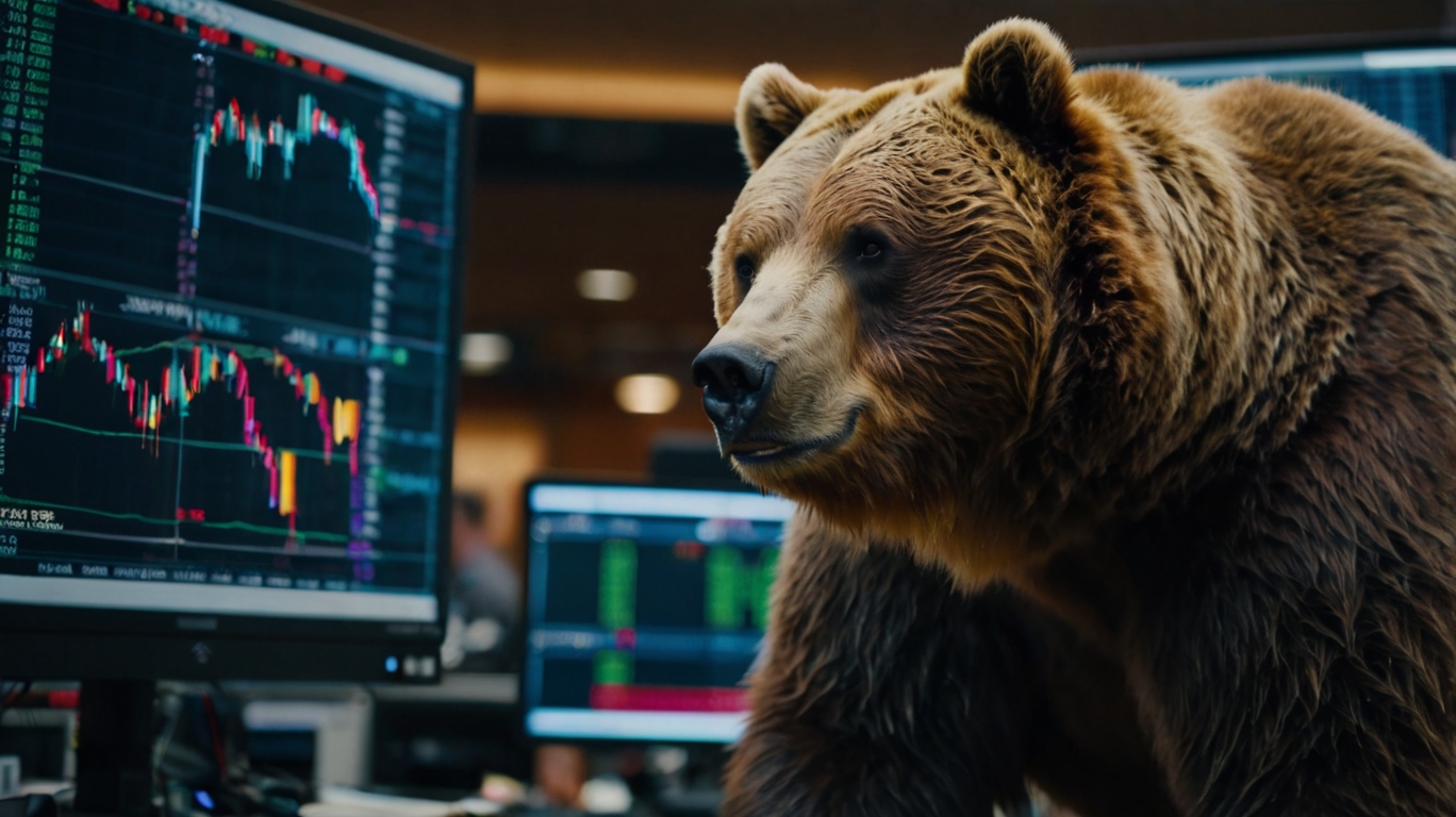 Entendiendo los Mercados Bajistas y Alcistas 1 Default Bear Vs Bull In A Forex Trading Room 35Mm Photography 0