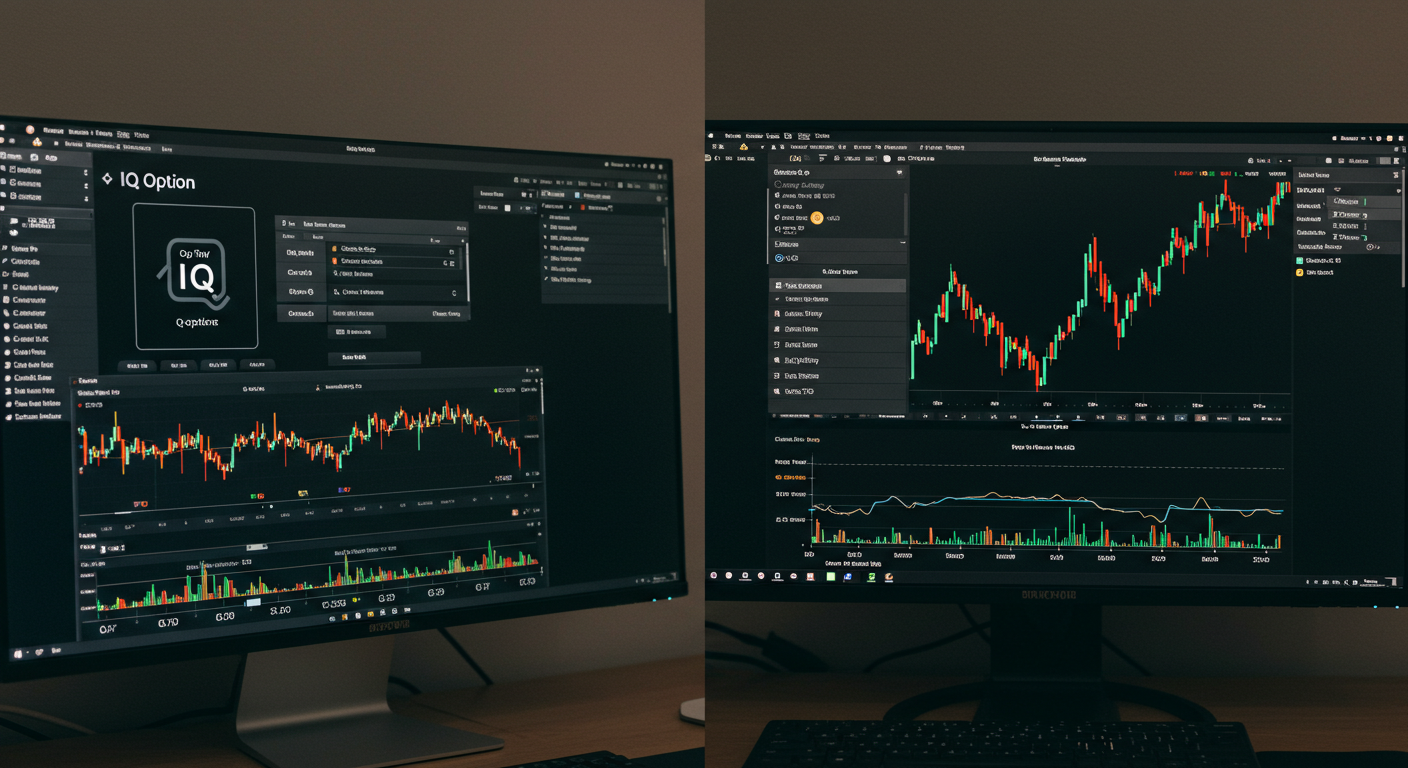 Comparação de Olymp Trade e IQ Option