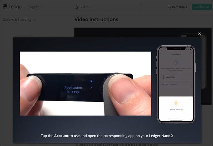 Review Ledger Nano X - Avaliação Completa 25 escolha a conta para a qual deseja enviar fundos