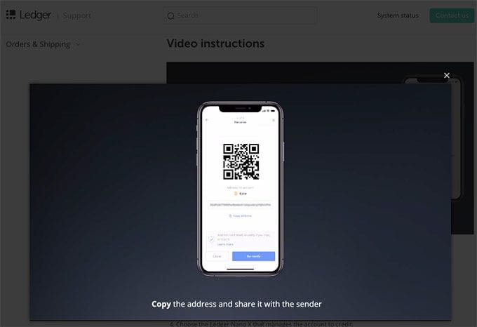 Review Ledger Nano X - Avaliação Completa 26 insira o do endereço destinatário
