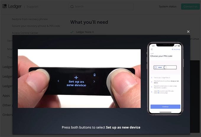 configure como um novo dispositivo configure como um novo dispositivo
