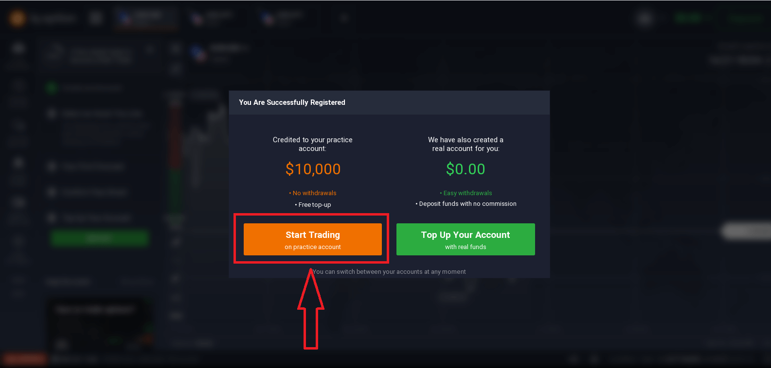 IQ Option Forex Broker: Plataforma para Trading Global