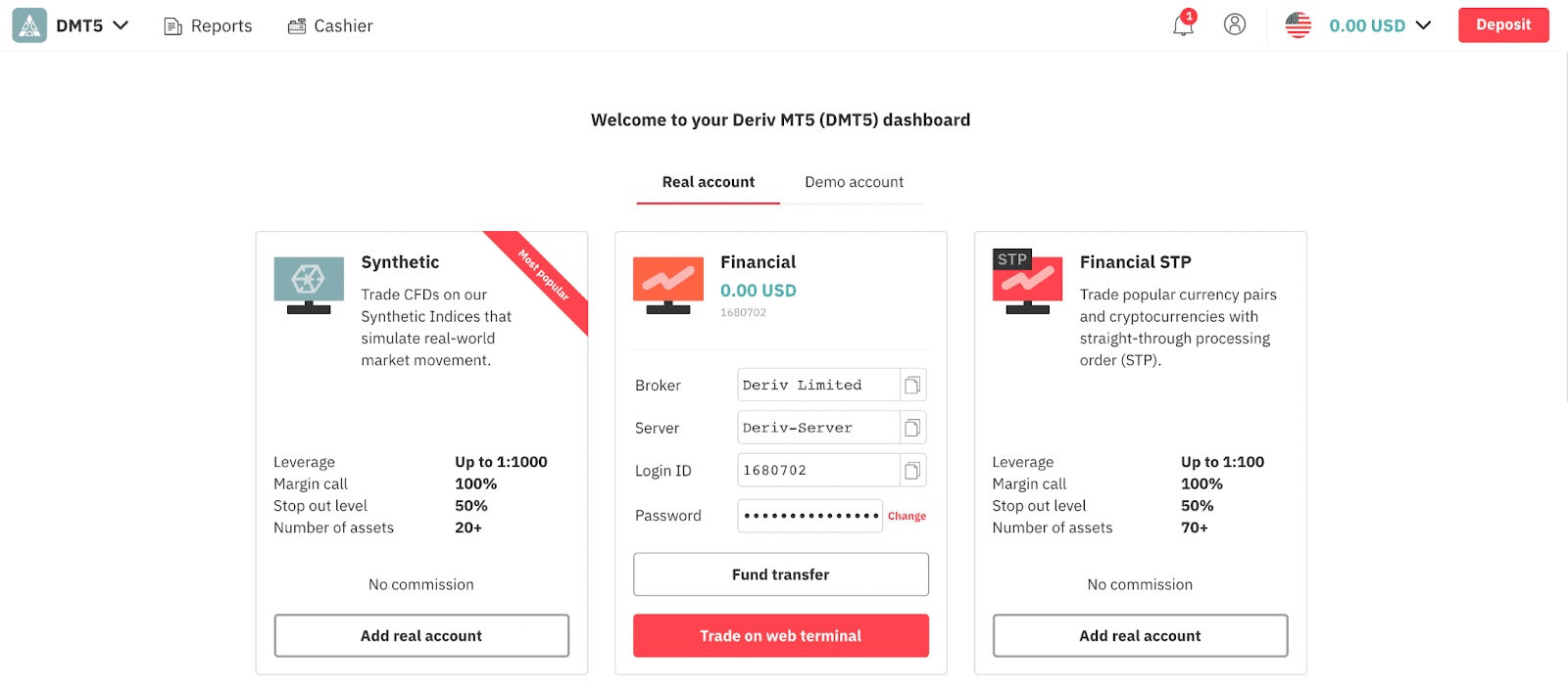 Guía para Deriv MT5 - Plataforma de Negociación CFD 3 A8A6Dbad 64C3 4614 A66F E66709Cde774
