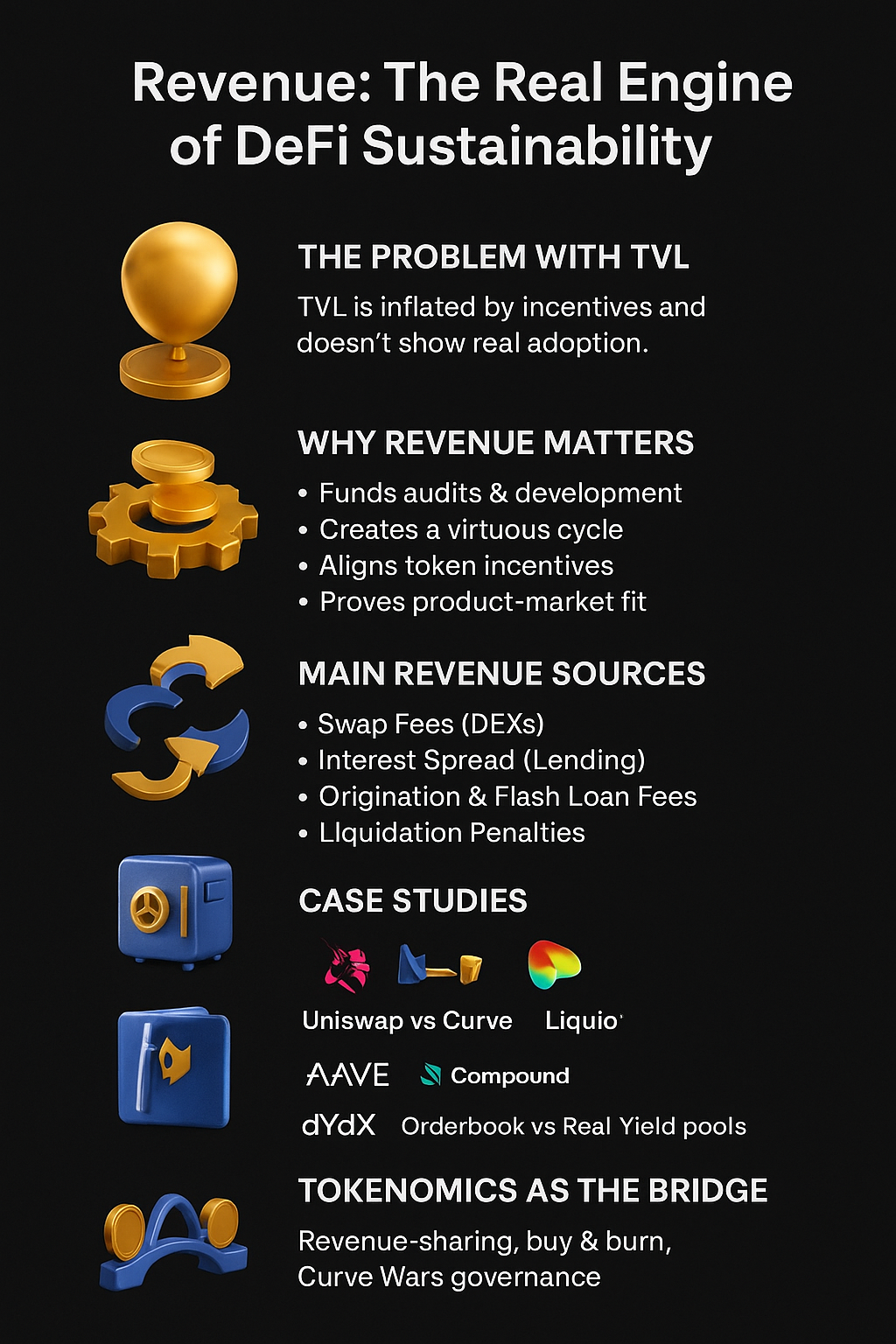 Por Que a Receita é a Métrica Definitiva de Sucesso em DeFi