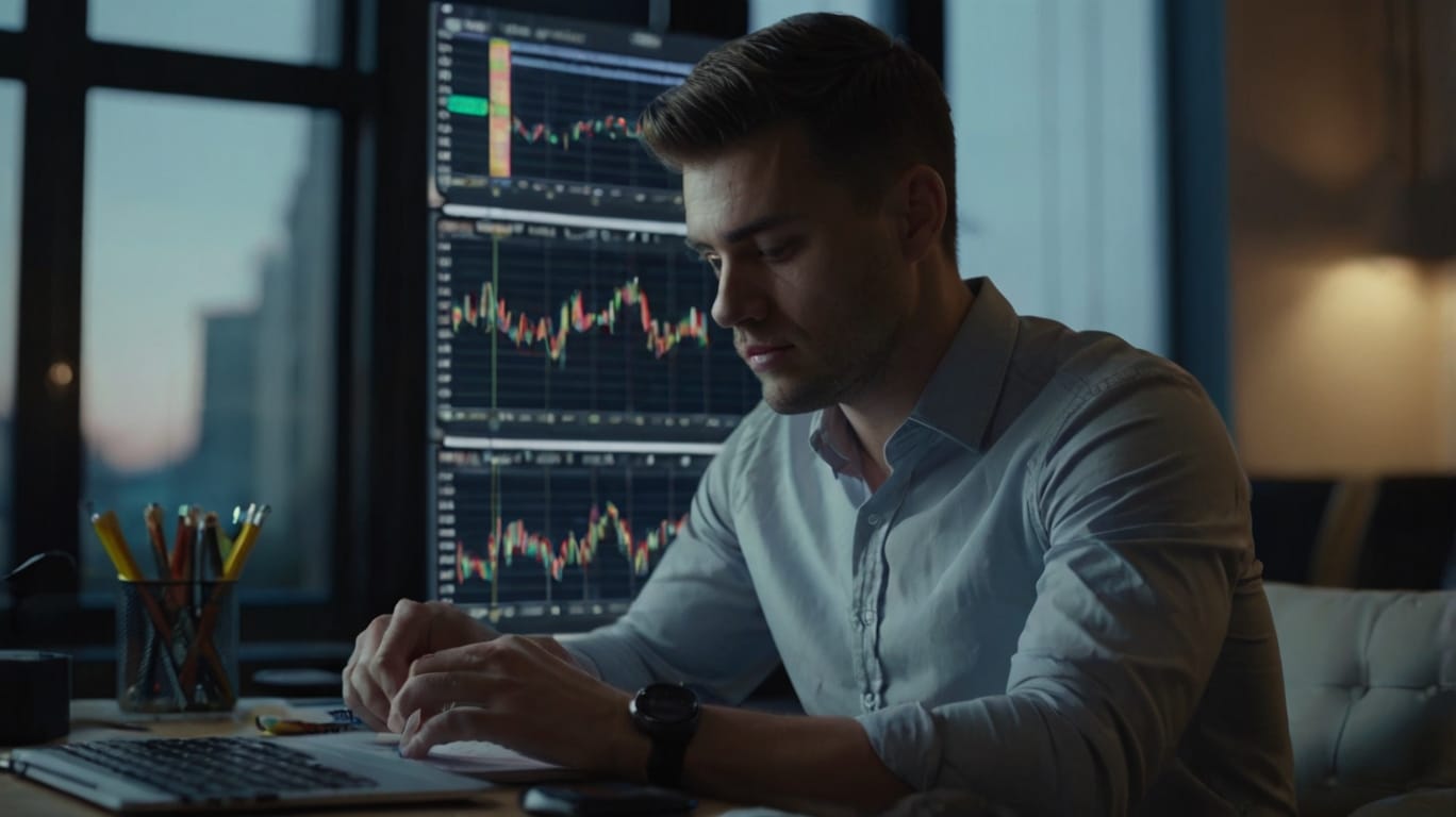 Cómo ser un Inversionista en la Bolsa de Valores 6 Default Beautiful Men In Front Of Her Notebook Operating Forex 0