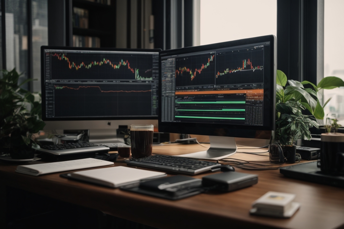 Vocabulario Básico para Traders Principiantes 1 Photoreal Make A Realistic Detailed Large Computer Trading For 5