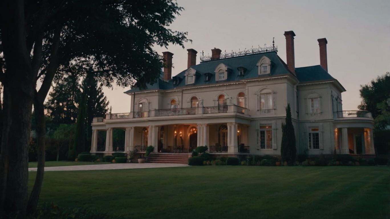 Default A Beautiful Mansion In Cinematography 35Mm Photography 1