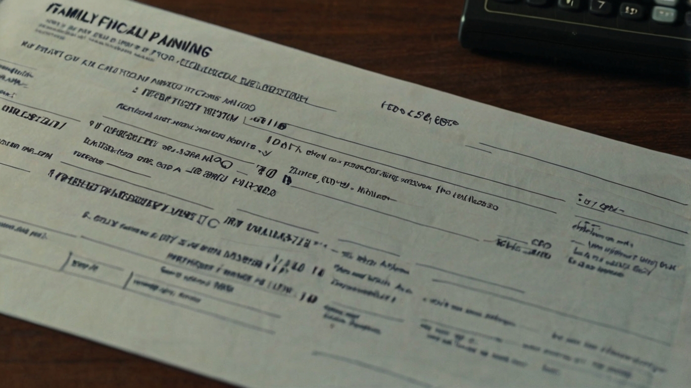 Planeación Familiar Financiera: Guía Esencial