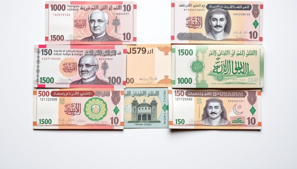 Denominações do Riyal Saudita