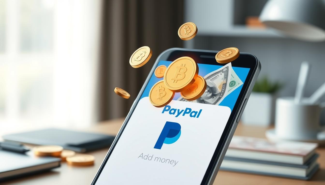 como adicionar dinheiro no paypal