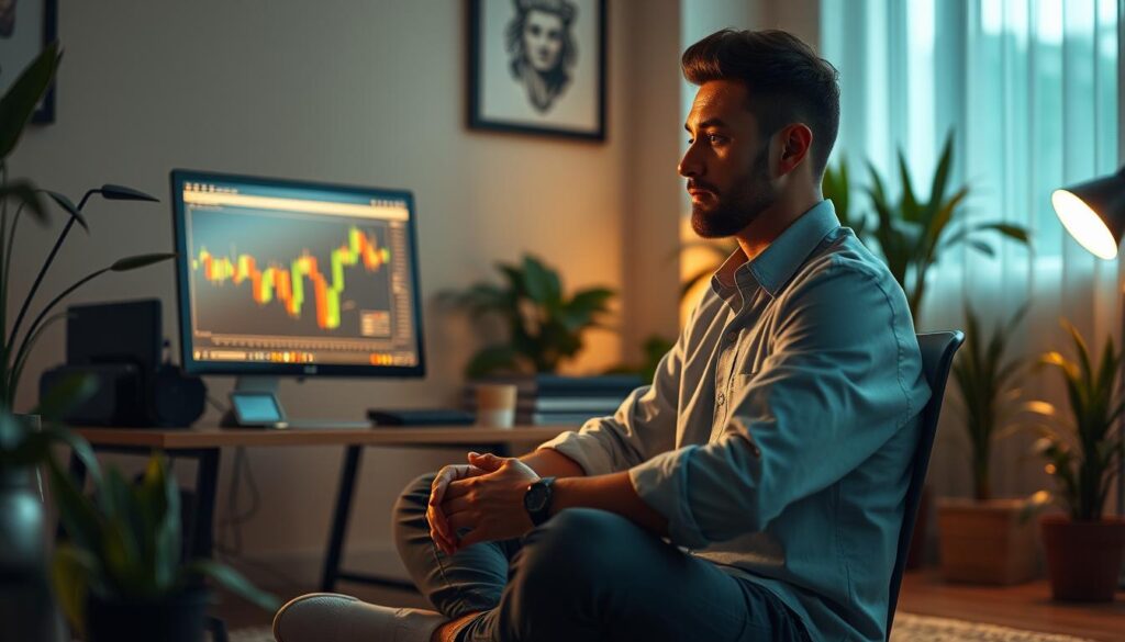 como controlar emoções como trader