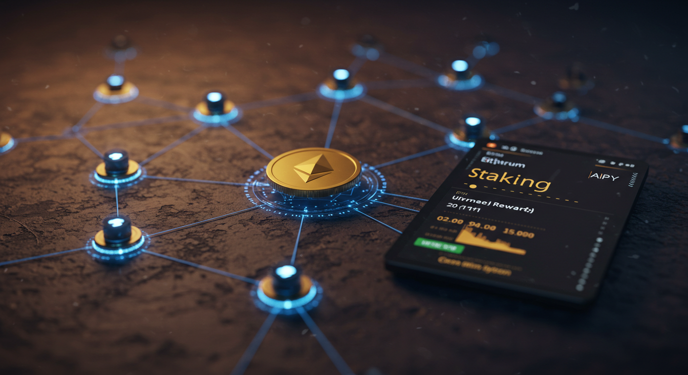 Staking de Ethereum Lucrar com ETH