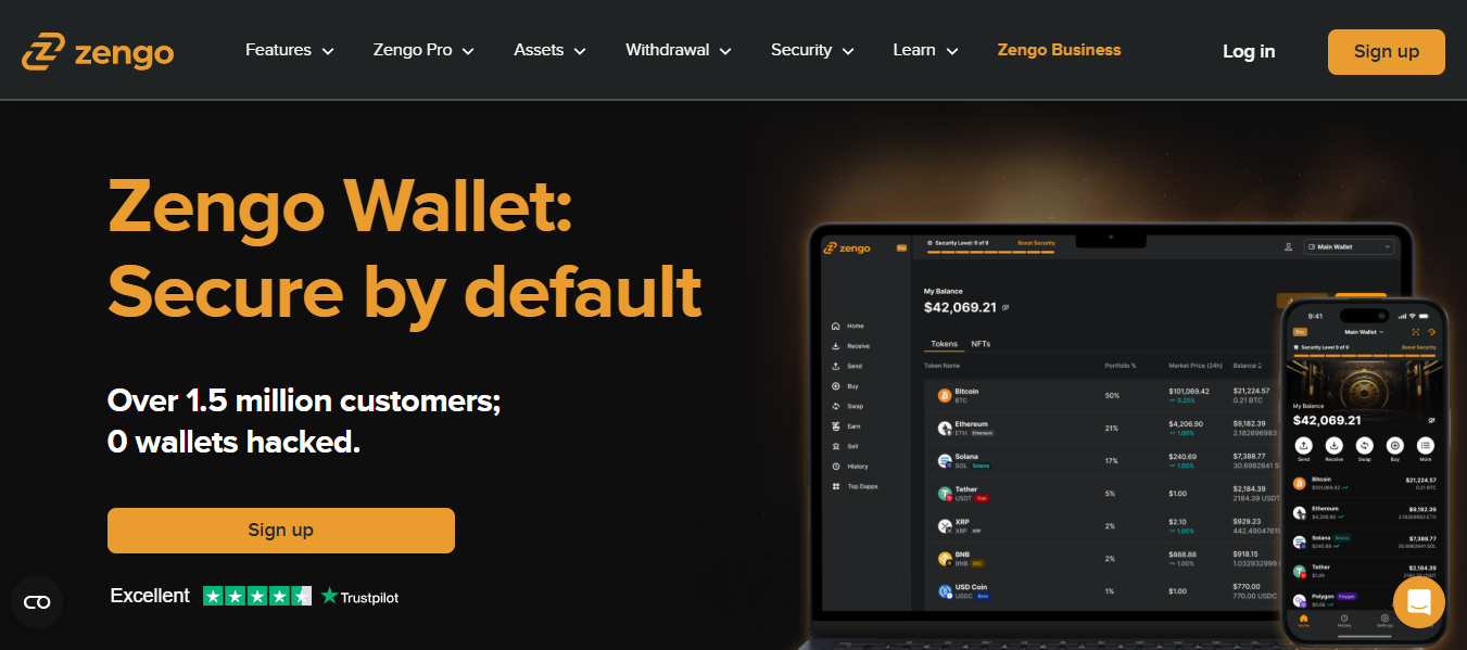 ZenGo Wallet em 2025: A Carteira Cripto Mais Segura?