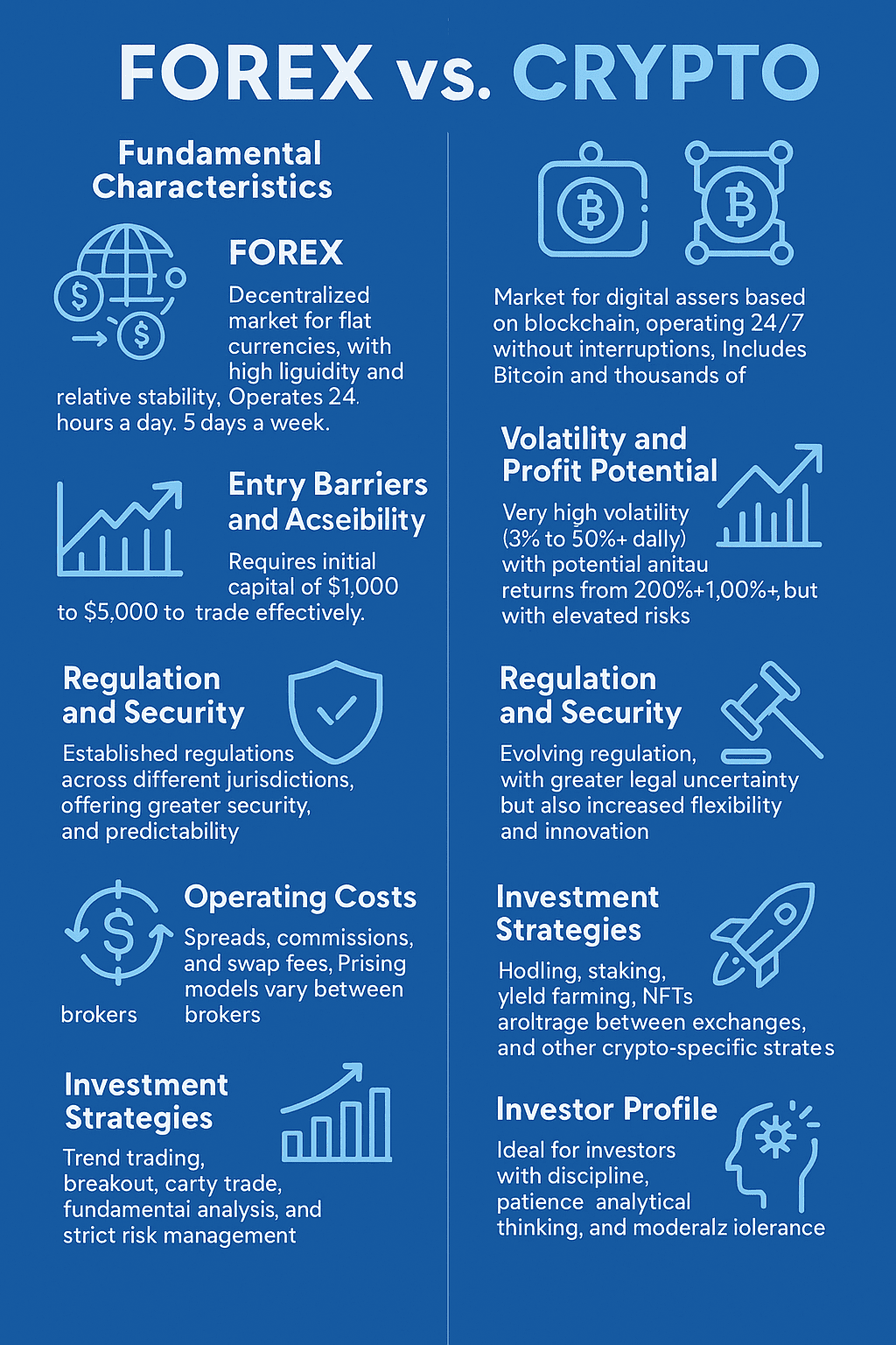 Forex ou Criptomoeda: Qual é Mais Lucrativo? 1 Forex ou Criptomoeda: Qual é Mais Lucrativo?