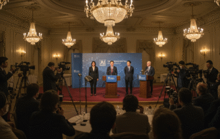 Las Mayores Empresas de Inteligencia Artificial Revelan Batalla Trillonaria 4 Largest Artificial Intelligence Companies Reveal Trillion-Dollar Battle