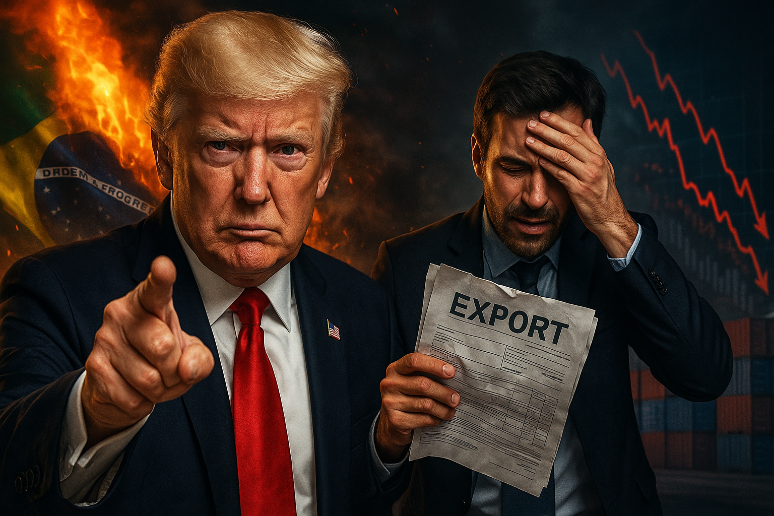 Tarifas de Trump O Que Acontecerá com o Brasil Após o Choque Comercial